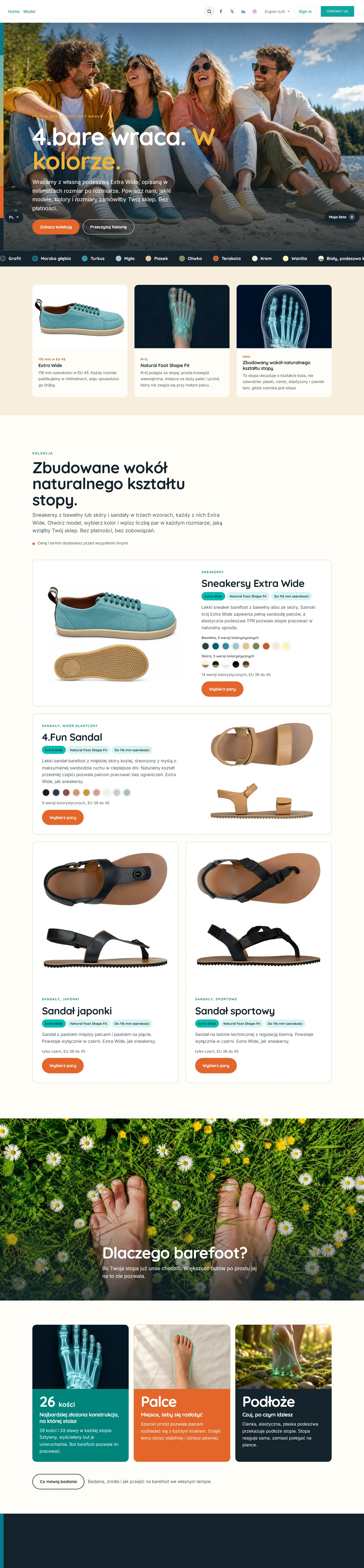 4.bare website on Odoo